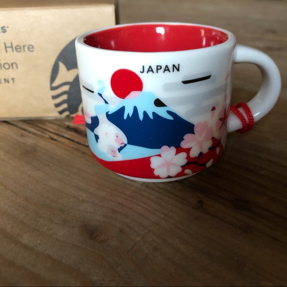 Starbucks You Are Here Japan Ornament NWT
